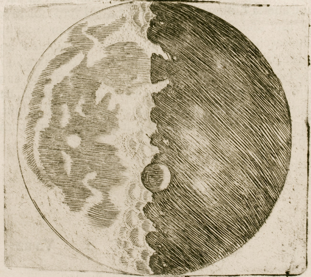 Галилео Галилей карта Луны
